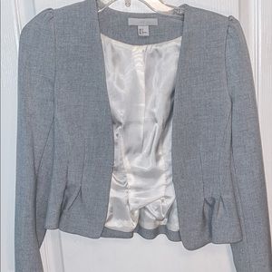 Gray blazer